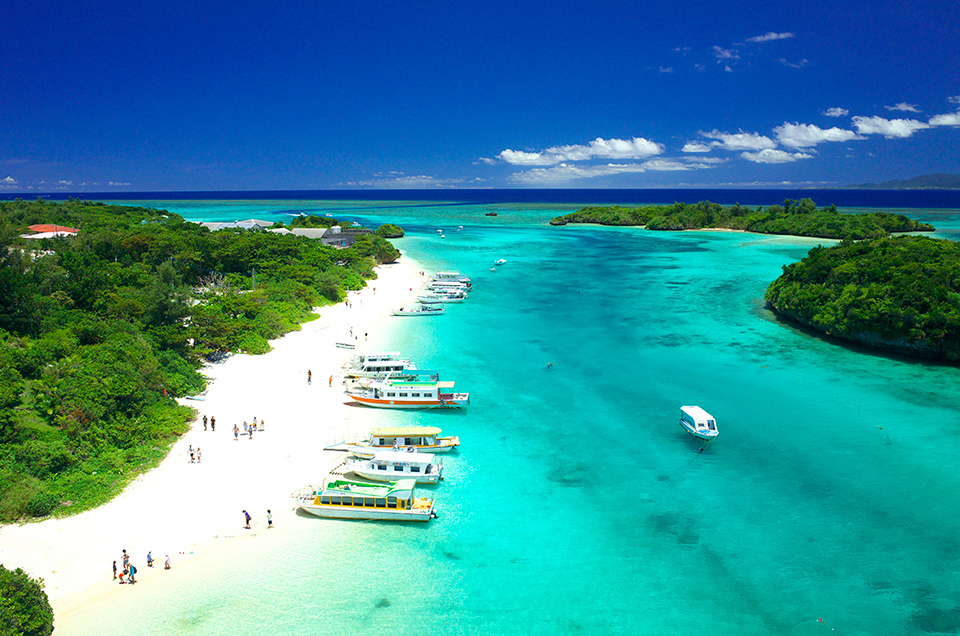 Sacred blue plunge pool