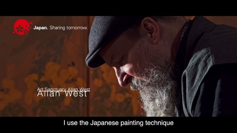 Expressing Natural Beauty with Traditional Japanese Painting