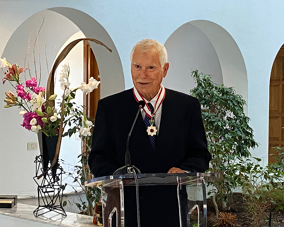 Professor Mohamed Moncef Harrabi, former head of the technology park, has contributed to academic exchanges in agricultural science between the two countries for more than two decades. 