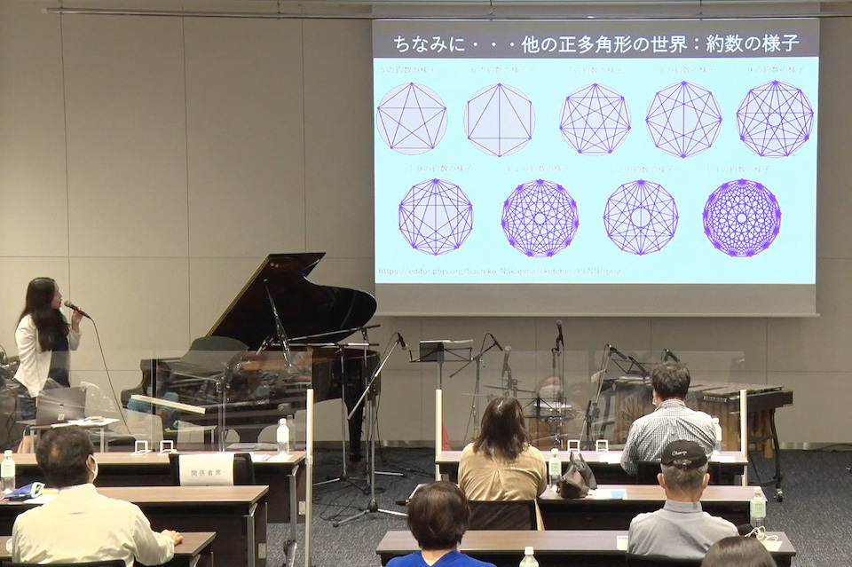 Nakajima (back row, third from right) won a gold medal at the International Mathematical Olympiad in India in 1996 during her sophomore year in high school. 