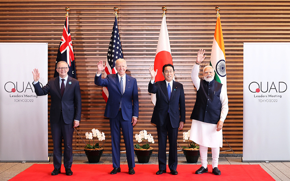 Advancing the Common Vision of a Free and Open Indo-Pacific: a Statement by PM Kishida Following the Quad Leaders’ Meeting