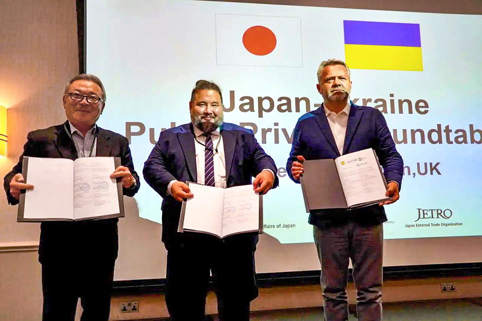 Tsubame BHB joined the Green Industrial Zone Project in Bucha, Ukraine with a Polish company.