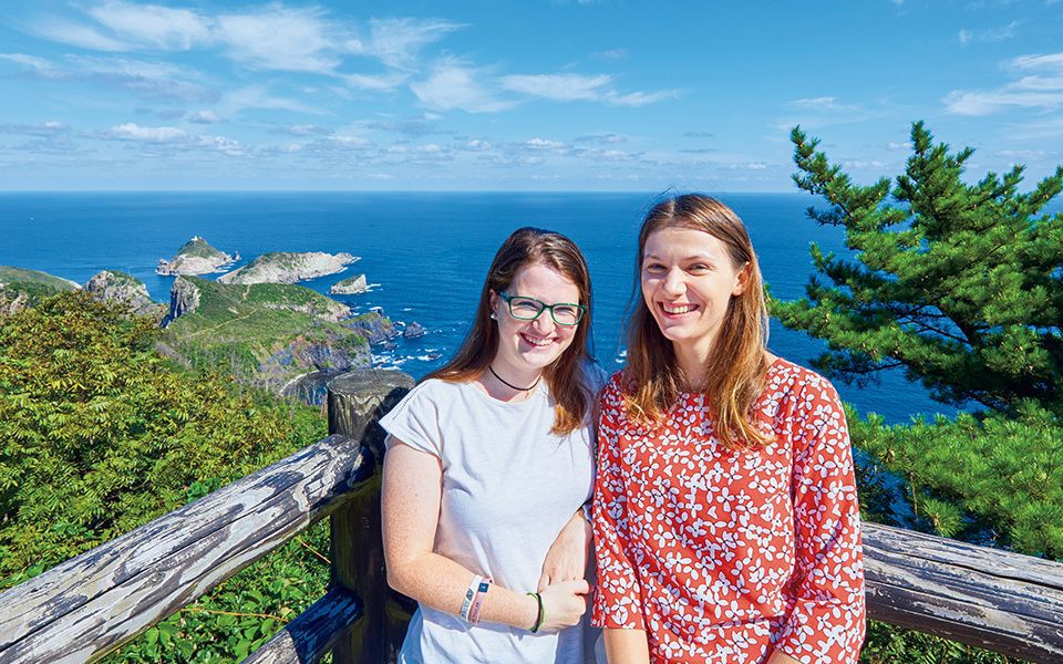 Nine students brought their ideas together, and presented a plan for developing the global economy with multilateral cooperation.